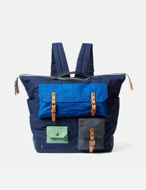Ally Capellino Salvador Surreal Pockets Rucksack - Navy Blue