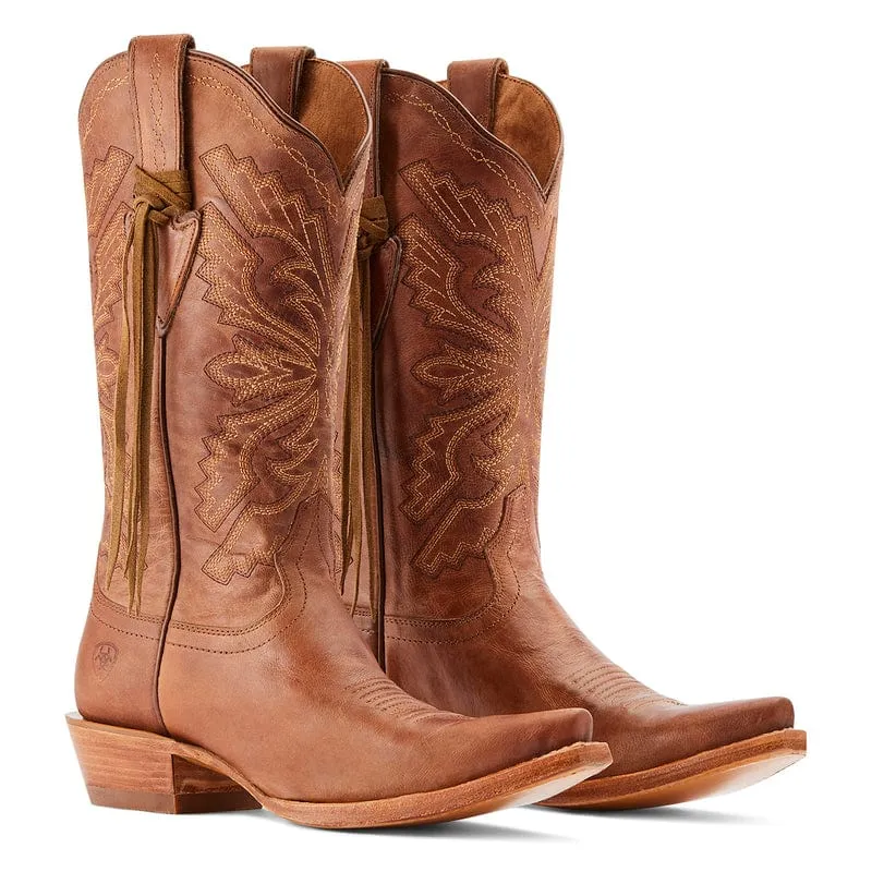 Ariat Women's Martina Ole Tan Snip Toe Western Boots 10044395