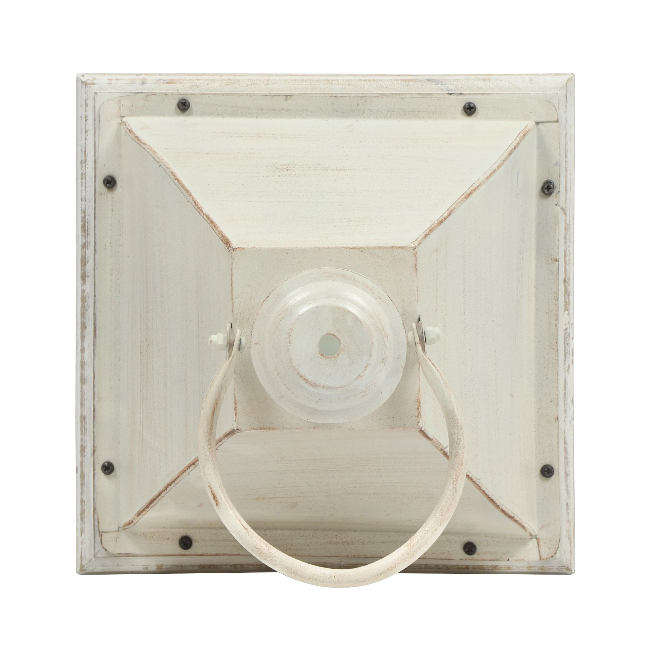 Coastal Handcrafted Mango Wood Decorative Lantern - NH574413