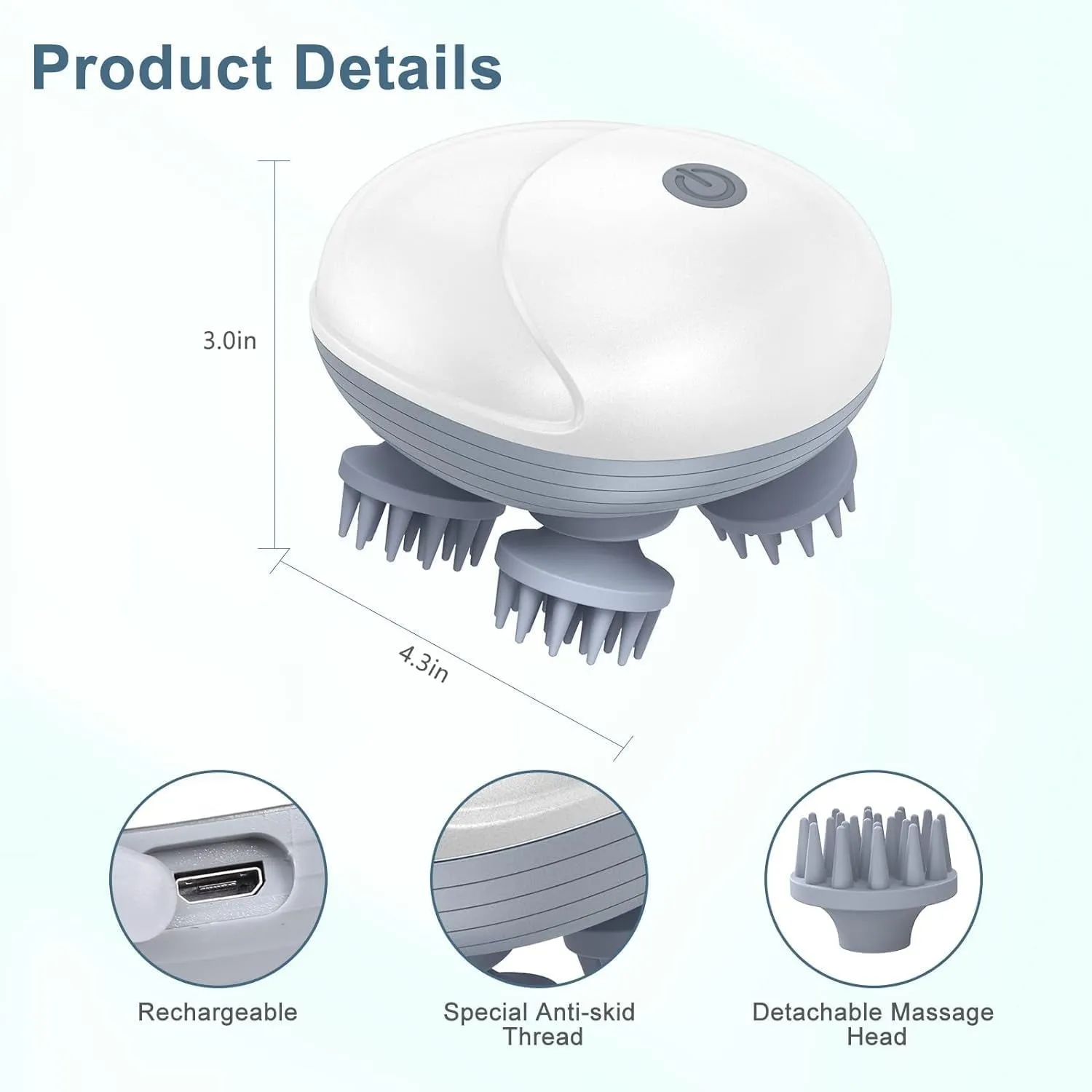 Electric Scalp Massager, Head Massage