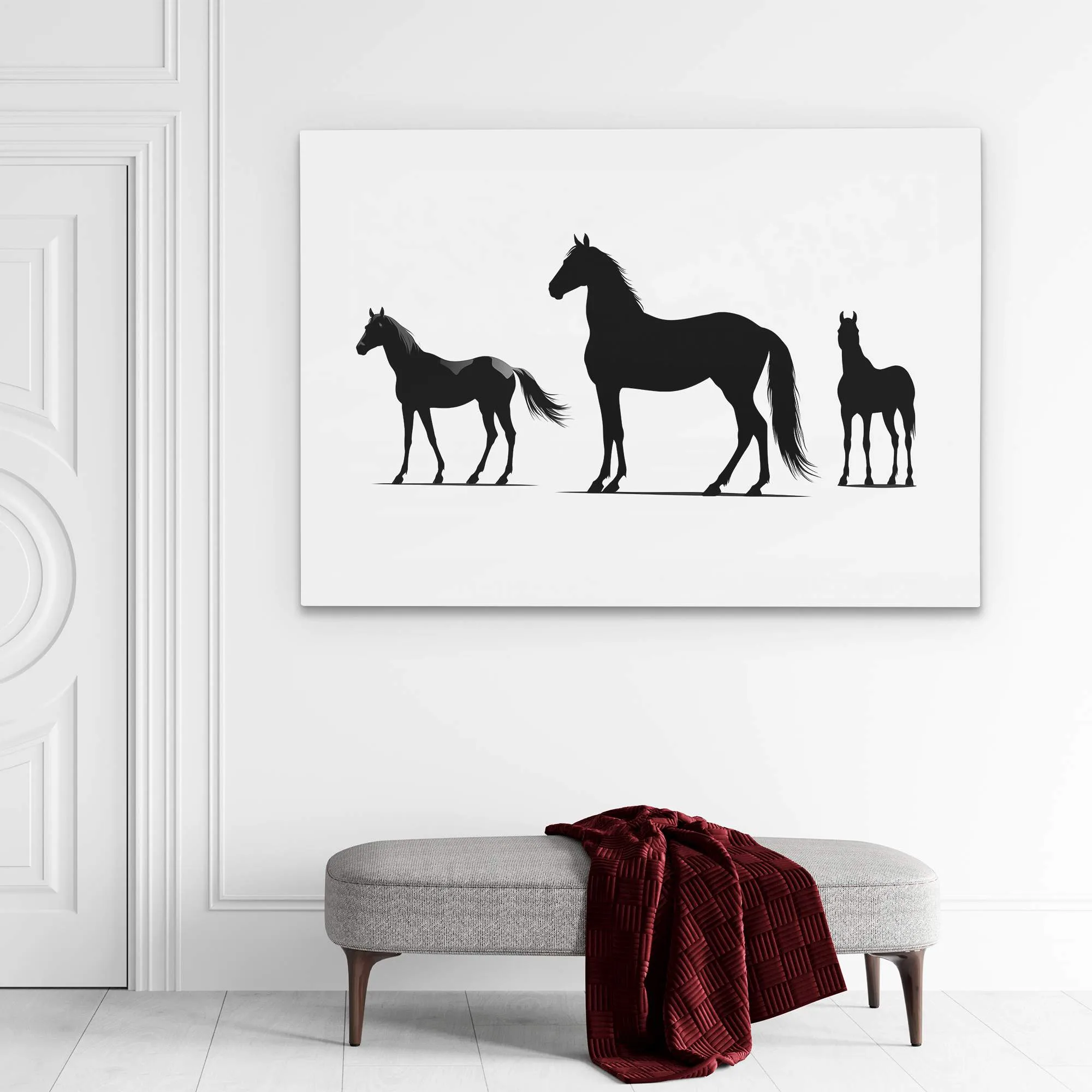 Equestrian Silhouettes