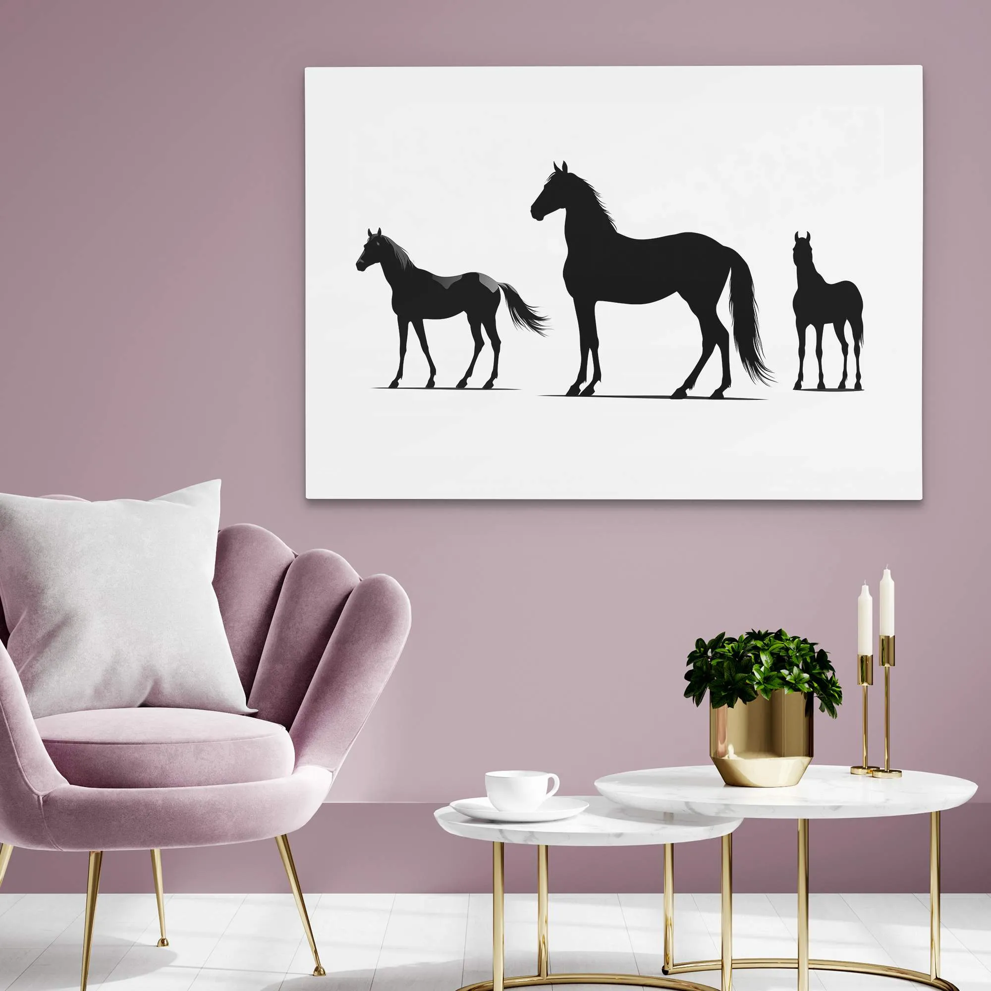 Equestrian Silhouettes