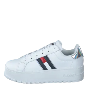 Iridescent Iconic Sneaker White