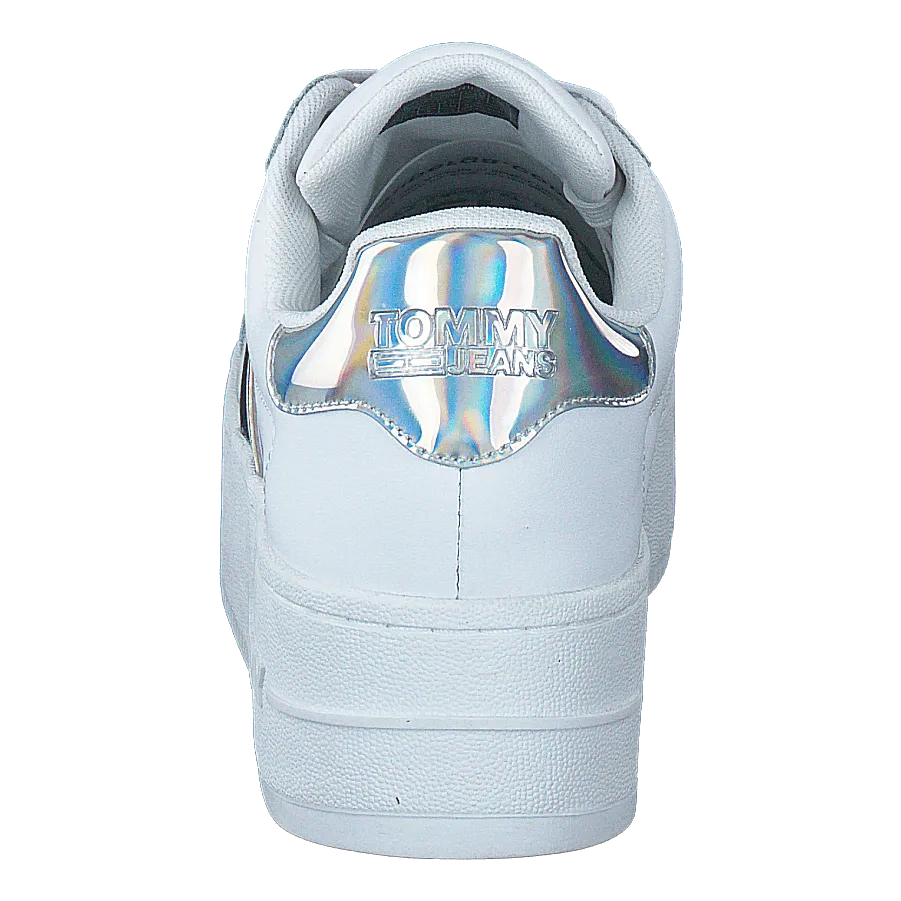 Iridescent Iconic Sneaker White