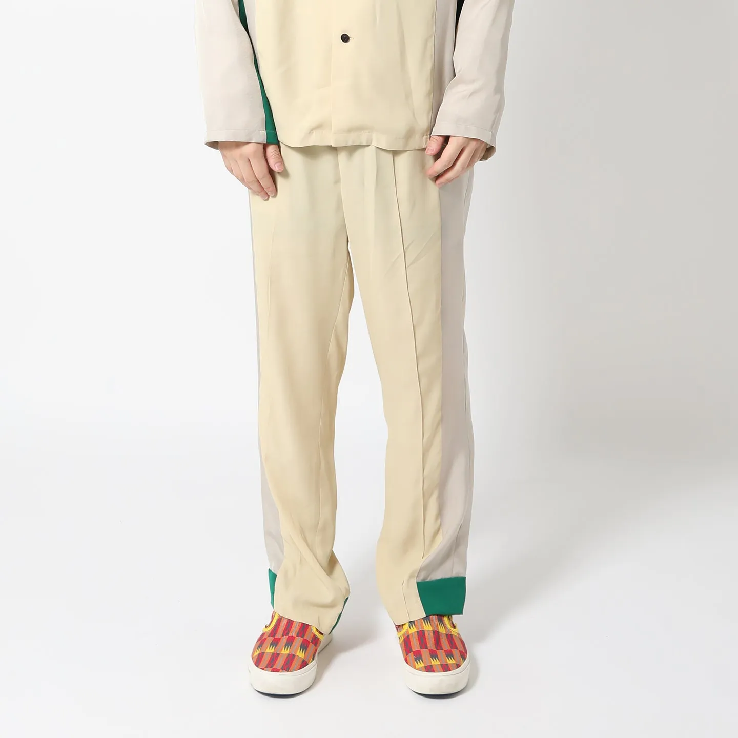 Patchwork inner pants