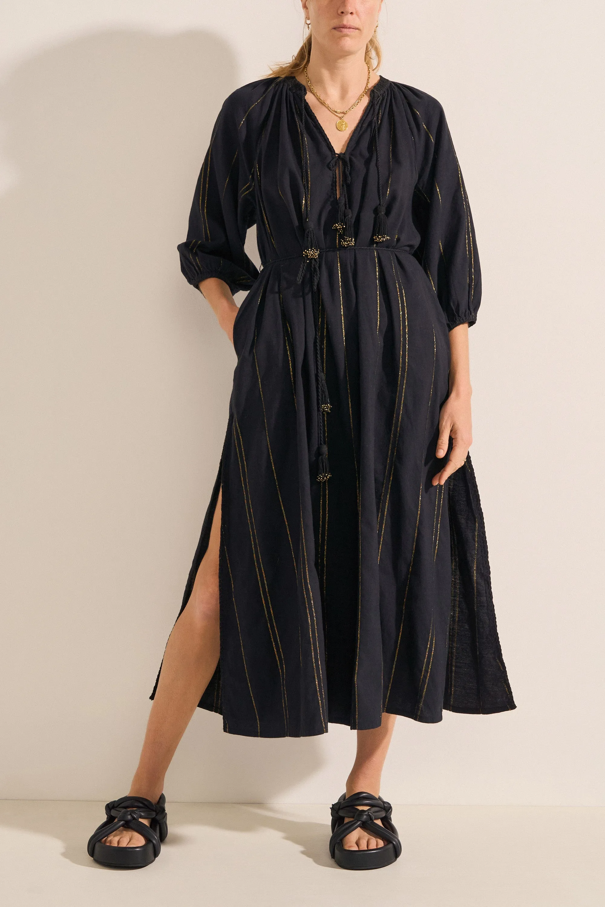 Priam Kheos Stripe Caftan