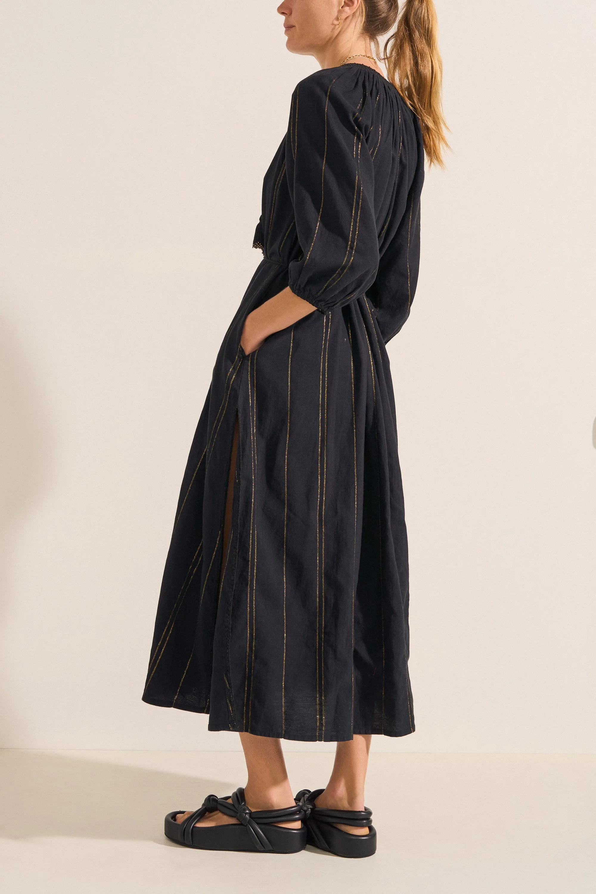 Priam Kheos Stripe Caftan
