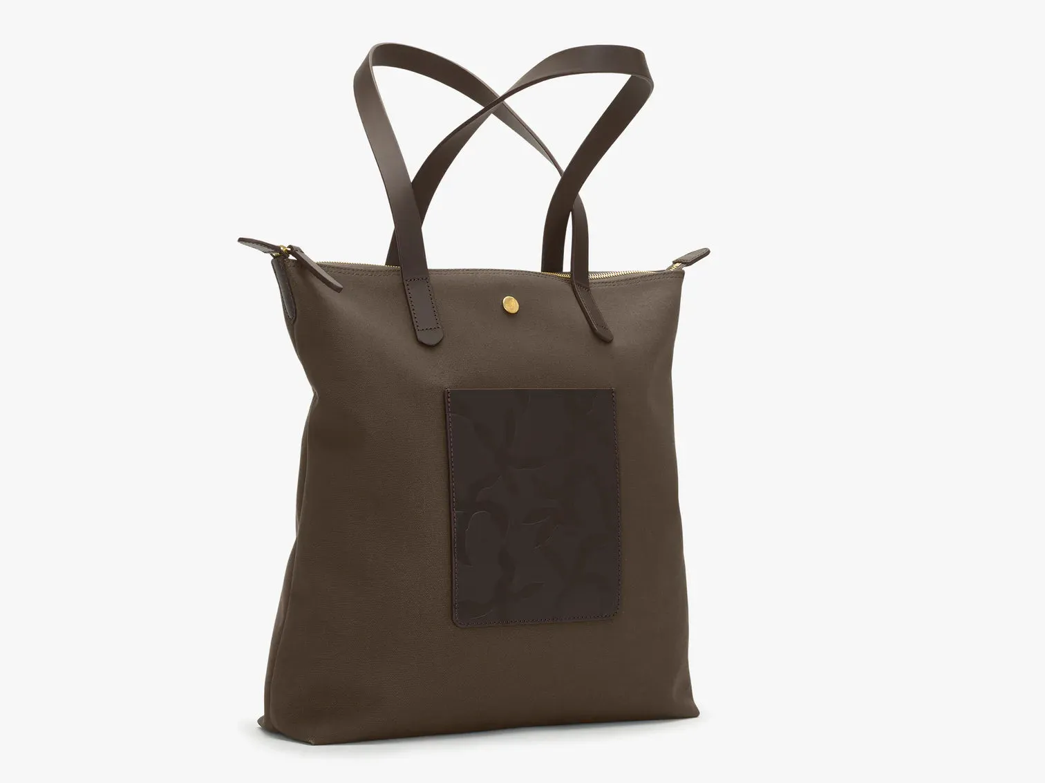 Shopper Army / Dark Brown